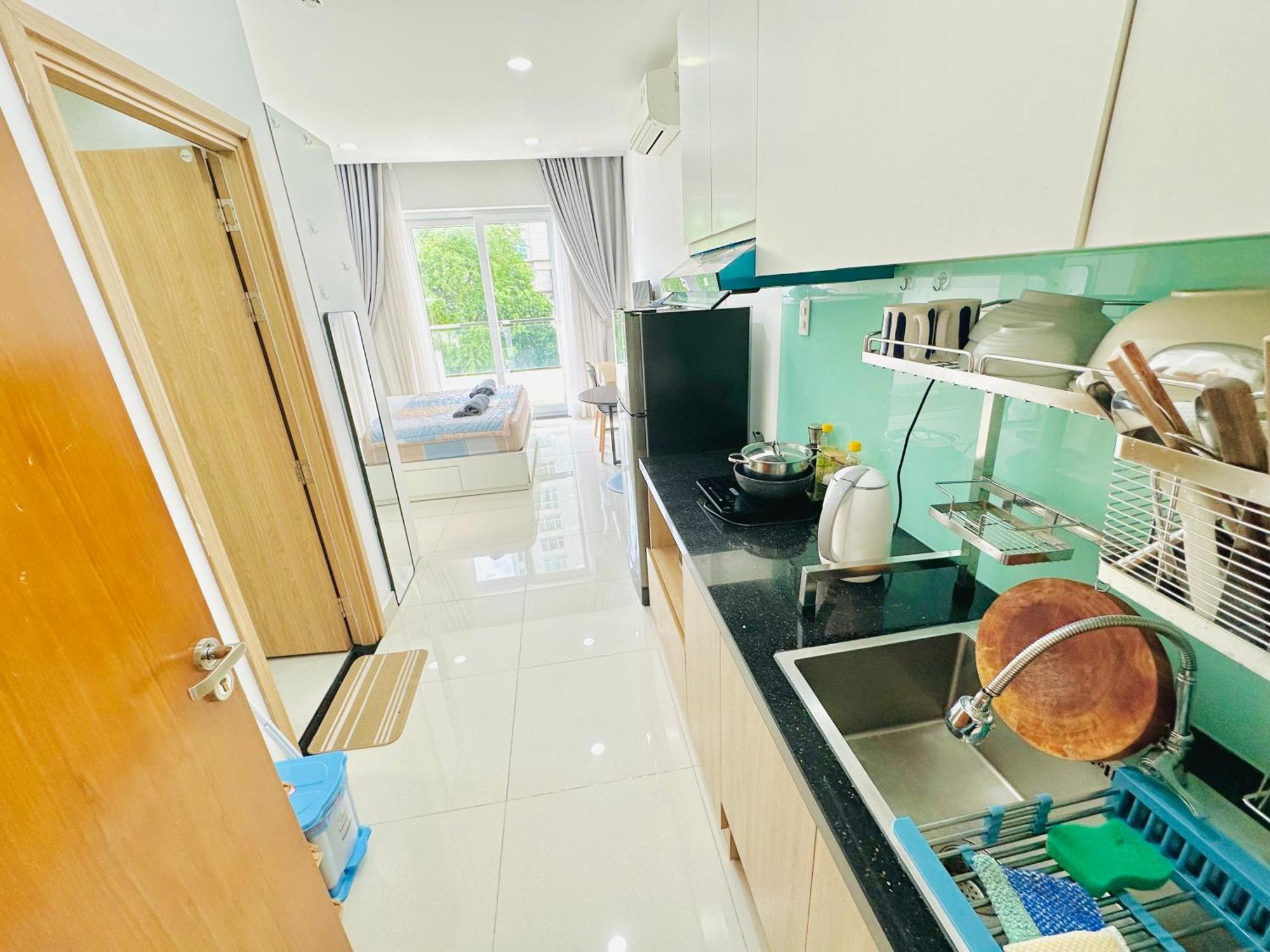501 Cozy & Quiet 1br Oasis In Saigon Căn hộ *